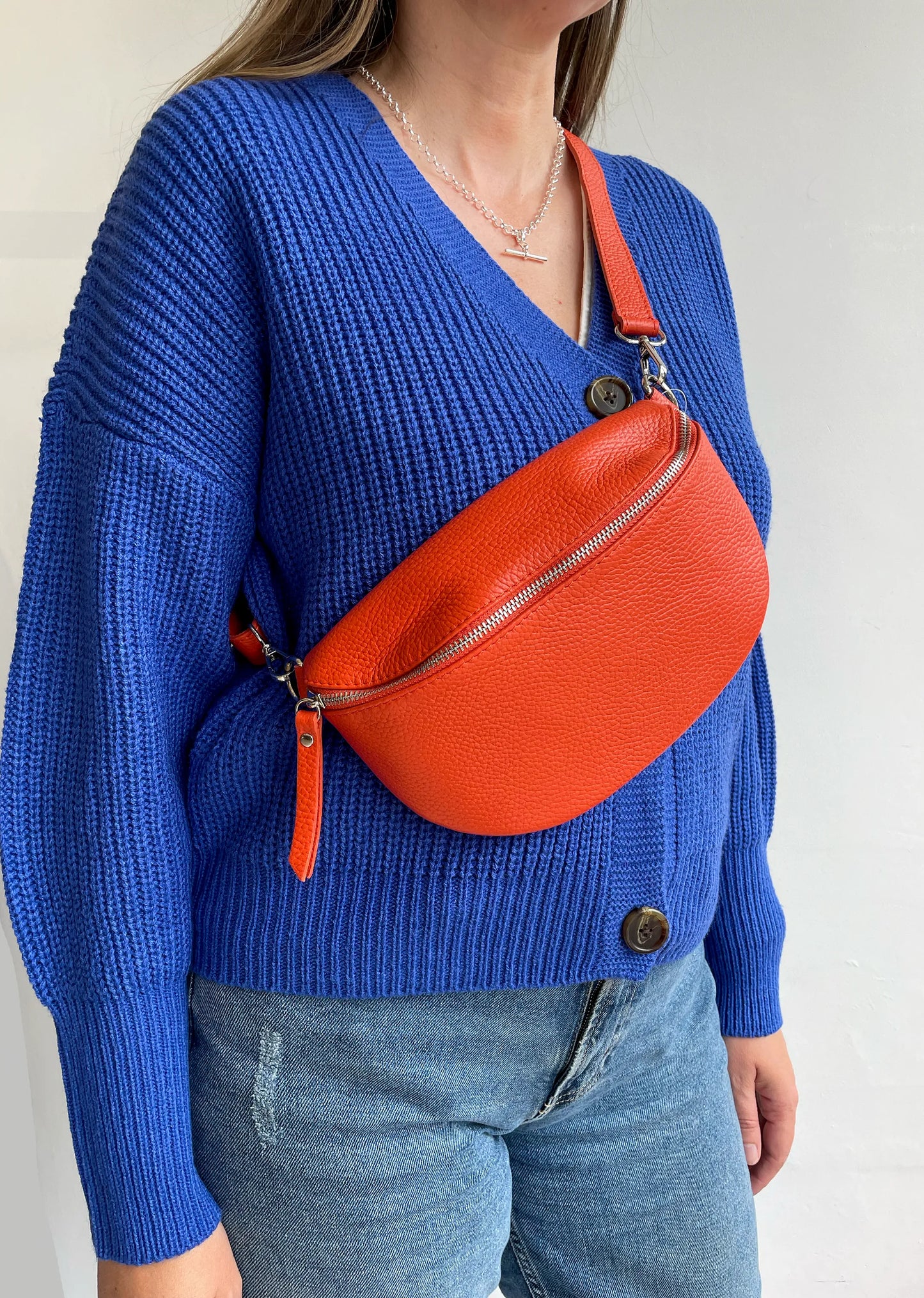 Orange Bonnie Sling Bag