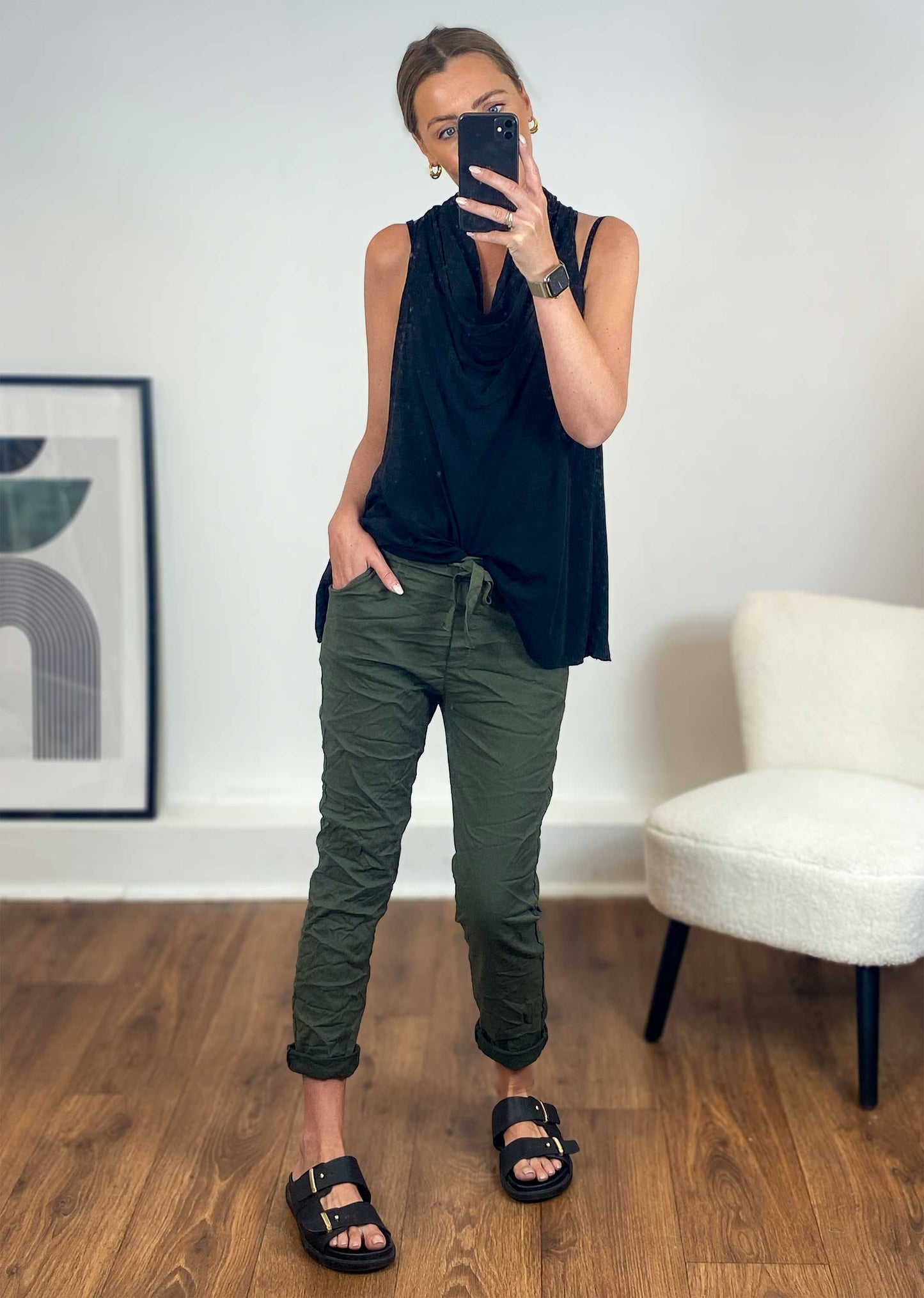 Khaki Magic Pants